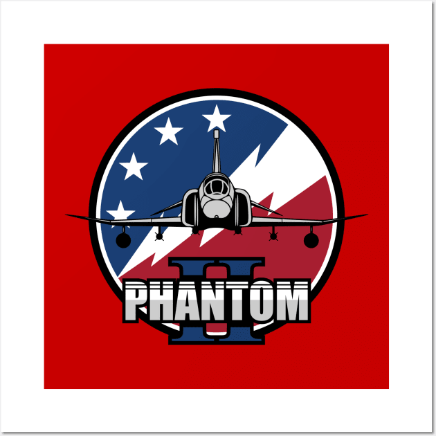 F-4 Phantom II Patch Wall Art by TCP